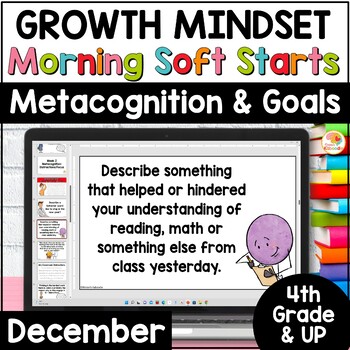 November Growth Mindset Soft Starts Activities: Morning Meeting Slides &  Worksheets for 1st, 2nd, and 3rd Grade in 2023