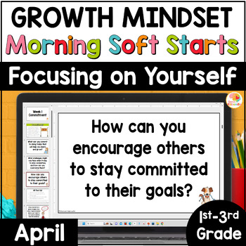 November Growth Mindset Soft Starts Activities: Morning Meeting Slides &  Worksheets for 1st, 2nd, and 3rd Grade in 2023