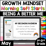 Growth Mindset Soft Start Activities: Morning Meeting Slid