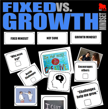 Preview of Growth Mindset Sort