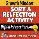 Growth Mindset Sort and Reflection Activity
