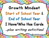Growth Mindset I Have/Who Has Cards