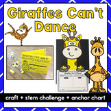 Giraffes Can't Dance Growth Mindset Activities