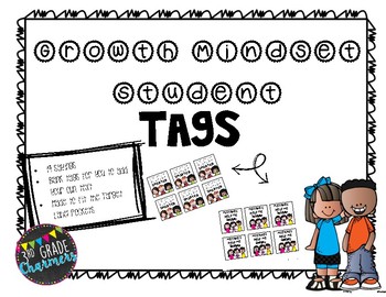 Growth Mindset Student Desk Tags By 3rd Grade Charmers Nancy