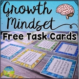 Growth Mindset Task Cards FREE Sampler