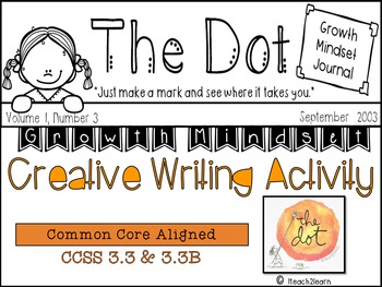 Preview of Growth Mindset - The Dot: Creative 'Perspective' Writing Activity