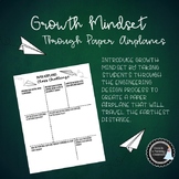Growth Mindset Through Paper Airplanes