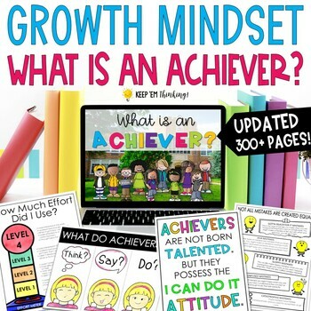 Preview of Growth Mindset: What Is An Achiever?