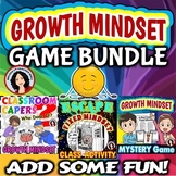 Growth Mindset Whole Class Game Activities BUNDLE