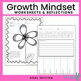 Growth Mindset Worksheets and Reflection Activities