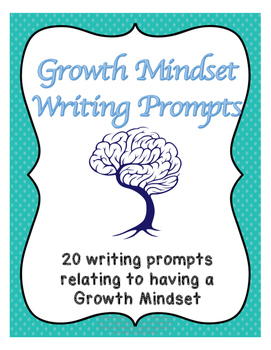 Preview of Growth Mindset Writing Prompts for Upper Grades