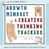Growth Mindset and Creative Thinking Tracker: With Old Tra