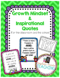 Growth Mindset and Inspirational Quotes
