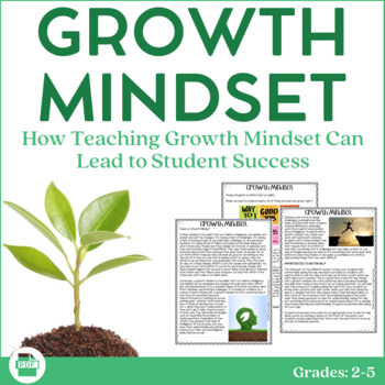 Preview of Growth Mindset eBook: How Teaching Growth Mindset Can Lead to Student Success