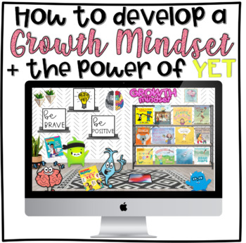 Preview of Growth Mindset for Kids + Grown Ups: Read Alouds, Videos, Songs, & Interactives