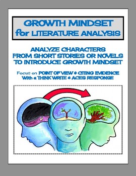 Preview of Growth Mindset for Literature Analysis