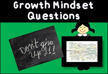 Preview of Growth Mindset for Students