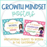 Growth Mindset motivational posters