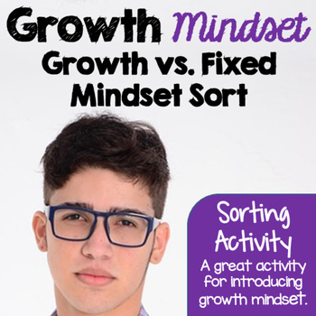 Preview of Growth Mindset versus Fixed Mindset Sort