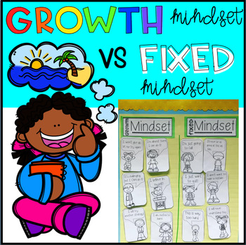 Preview of Growth Mindset vs. Fixed Mindset
