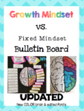 Growth Mindset vs. Fixed Mindset Bulletin Board ***UPDATED***