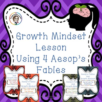 Preview of Growth Mindset with Aesop's Fables