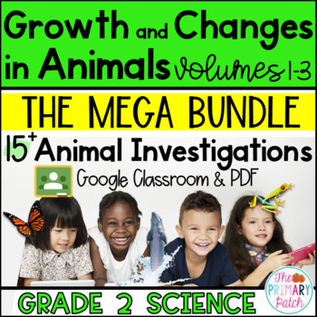 Preview of Growth and Changes in Animals - Grade 2 Ontario Science Research Projects BUNDLE