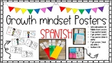 Growth mindset data wall / posters in Spanish