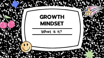 Preview of Growth vs. Fixed Mindset Lesson & Activity