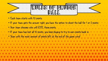 Middle School Math Game Grudgeball