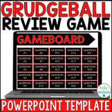 Grudgeball Review Game Template Editable| Macro Enabled Po