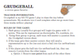 Grudgeball - Review Game - Any Content Area - High School 