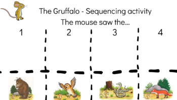 Preview of Gruffalo - Sequencing activity