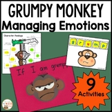 Grumpy Monkey Managing Emotions Craft Centers and Lessons 
