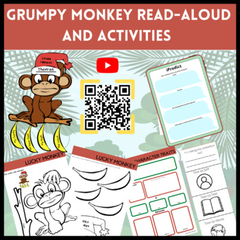 Preview of Grumpy Monkey Oh, No! Christmas Activities