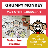 Grumpy Monkey Valentine Gross-out "Valentine Edition"  SEL