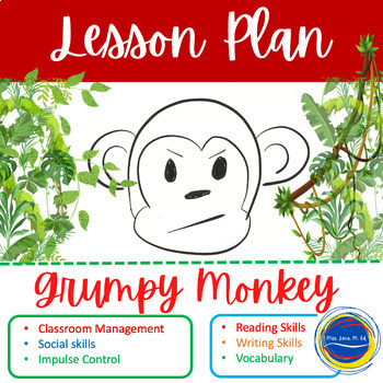 Preview of Grumpy Monkey by Lang Activities