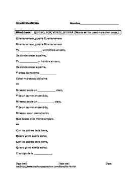 Guantanamera Song Lyrics English Translation Listing added by the usera: guantanamera song lyrics english