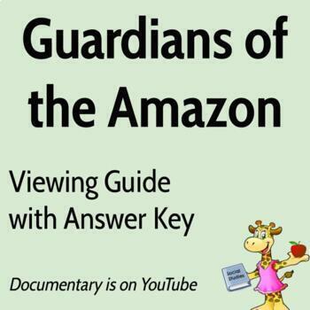 Preview of Guardians of the Amazon Documentary Viewing Guide
