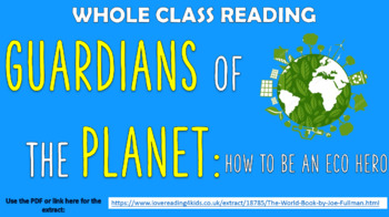 Preview of Guardians of the Planet: How to be an Eco-Hero - Whole Class Reading!