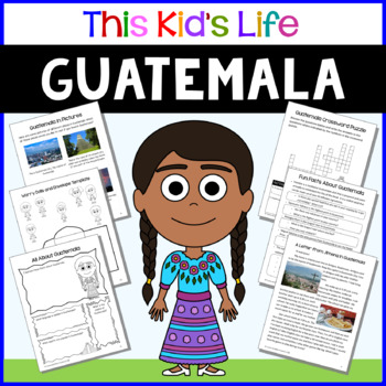 Preview of Guatemala Country Study: Reading & Writing + Google Slides/PPT Distance Learning
