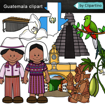 Preview of Guatemala clip art Commercial use