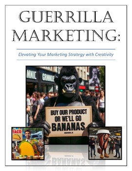 Preview of Guerrilla Marketing: Elevating Marketing Strategy with Creativity: Large Bundle