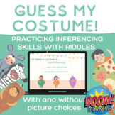 Guess My Costume! An Inferencing Game (BOOM CARDS)