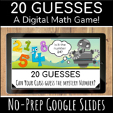 Guess My Number Digital Game | Math Mystery Activity