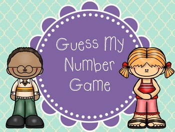 Preview of Guess My Number Powerpoint Interactive Game (Numbers 1-10)