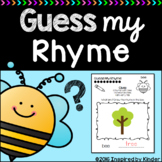 Rhyme and Draw Rhyming Words