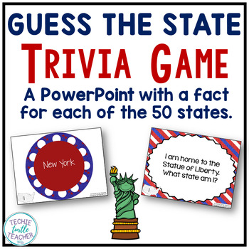 Guess My Trivia - PowerPoint with Facts about 50 States