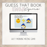 Guess That Book Emoji Game