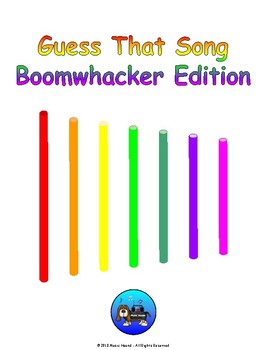 Preview of Guess That Song Boomwhacker Edition - Includes 5 Songs
